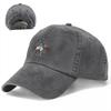 Classic Baby Lasagna Song Baseball Caps for Unisex Women Distressed Denim Washed Snapback Hat Music Cat Outdoor Summer Caps Hat
