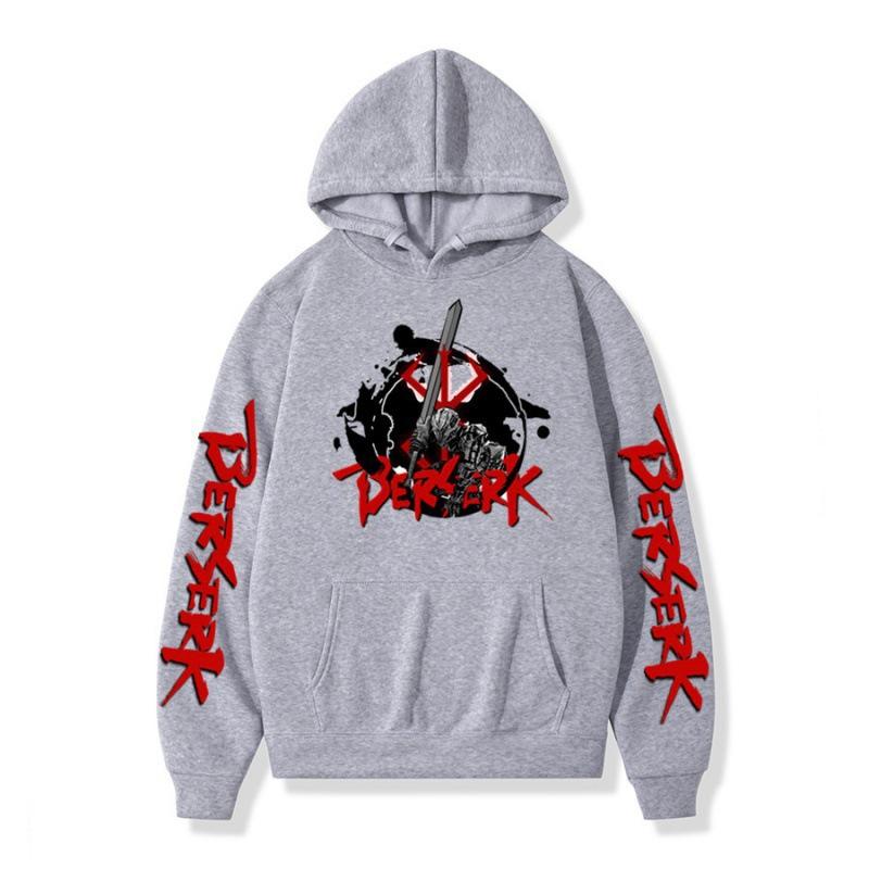 Berserk print, surrounding men and women daily street sweater hoodie