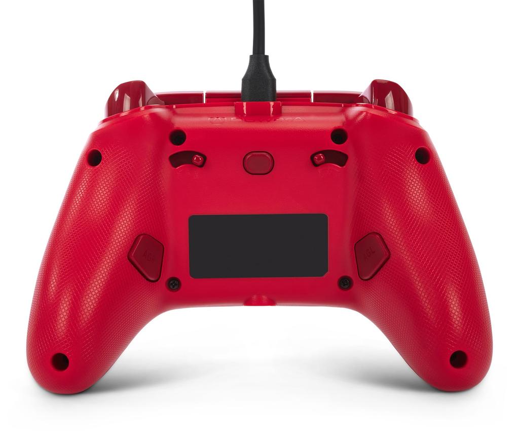 Licensed Xbox PowerA Advantage Wired Controller for Xbox Series Dual Vibration for Xbox Series PC Windows [Officially Product] XS - Red, Function,