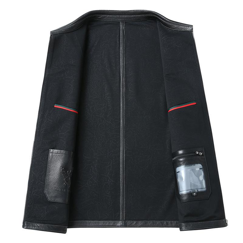 Куртки из натуральной кожи для мужчин на осень и зиму — фото 5