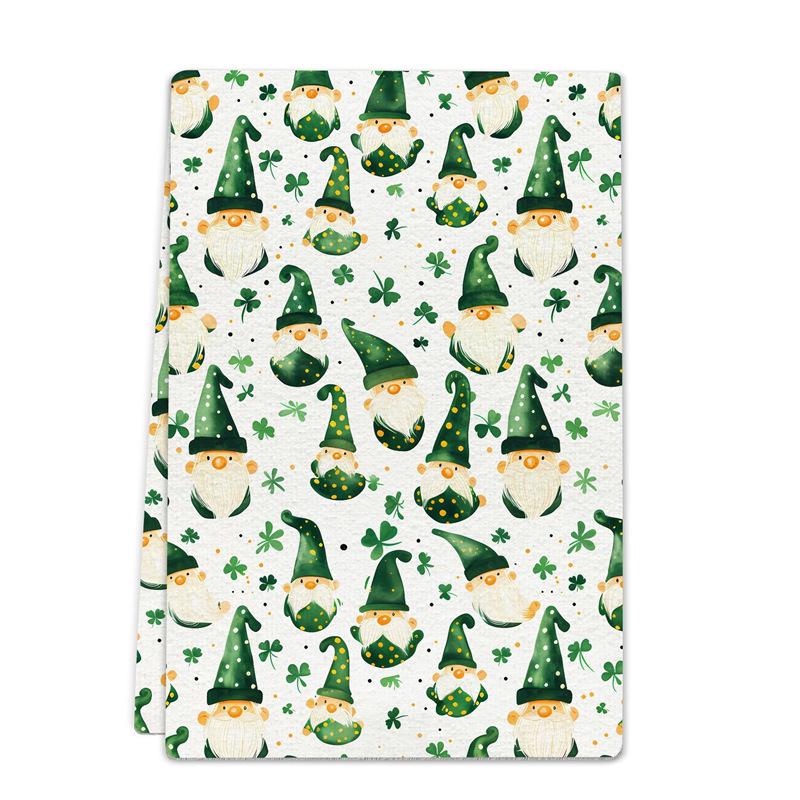 JIT Dropshipping Thanksgiving & Halloween Microfiber Kitchen Towels - Holiday Decorative Dish Towels