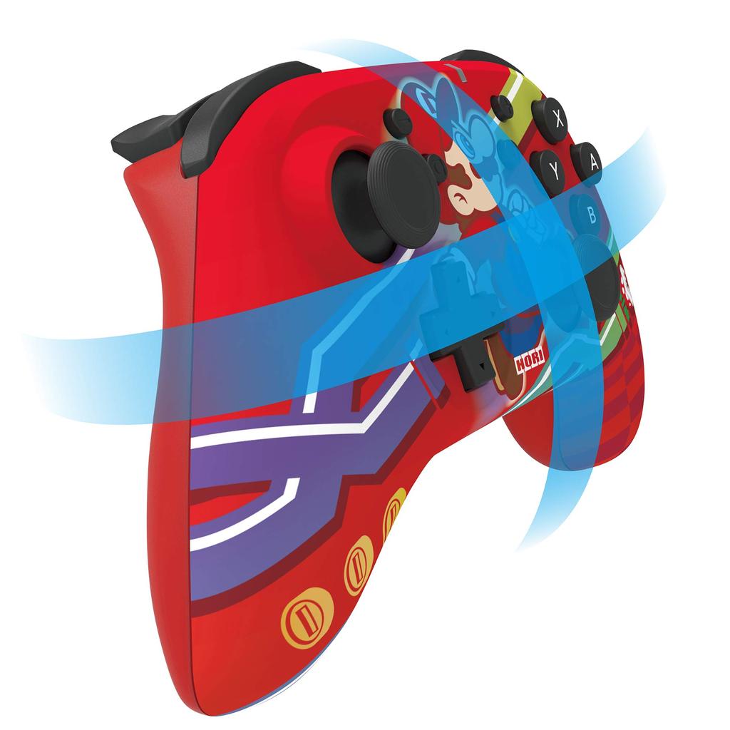 Horipad sem fio licenciado para Nintendo Switch Super Mario Edition Switch [produto Nintendo] [compatível com Nintendo]
