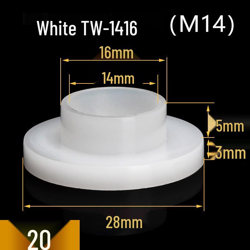 T-shaped Insulating Nylon Washer & Sleeve Assortment for M2-M12 Screws