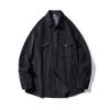 Japanese Retro Corduroy Long-Sleeve Work Shirt Jacket for Men, Autumn and Winter Casual Slim-Fit Foreign Trade Men's Shirt