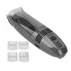 Hair Trimmer USB Charging Safe Automatic Hair Suction Electric Hair Clipper with 4 Guide Combs for Men Home