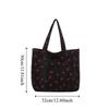 Fashion Fruit Strawberry Tote Bag Large Capacity Fruit Handbag Fruit Shoulder Bag  Streetwear