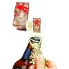 Abridor de Garrafa de Metal Durável de Natal Feliz Natal Ano Novo Decoração Abridor de Garrafa de Cerveja Papai Noel Boneco de Neve Abridor de Natal Bar Doméstico