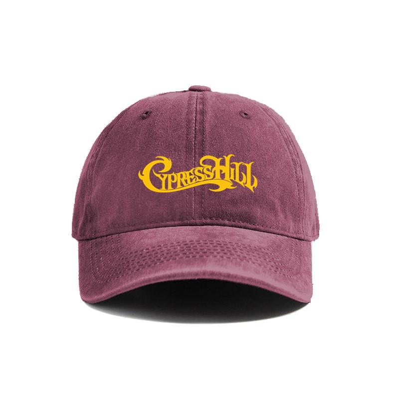 Cypress Hill Baseball Cap Summer Distressed Dad Hats Unisex Outdoor Adjustable Cotton Caps MZ-434