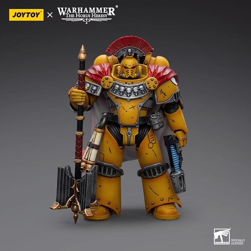 [In Stock]Joytoy Warhammer 40k 1/18 Action Figure Iron Hands Captain In Terminator Armour Collection Anime Model Toy Gifts