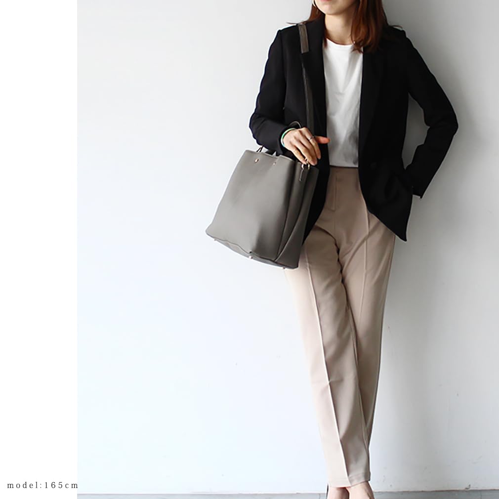 Genuine cowhide work tote bag for women A4 real leather shoulder bag large capacity commuting storage high visibility business bag popular tote bag