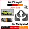 Car Mud Fender For BYD Seagull Dolphin Mini  2024 2025 2026 Anti-splash Mudguards Front Rear Guards Mudflap Auto Accessories