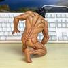 15cm Attack Titan Eren Levi Action Figure Shingeki Kyojin The Founding Figurine Model Desktop Ornaments Toys on no Poseable Articulated Scale Detailed