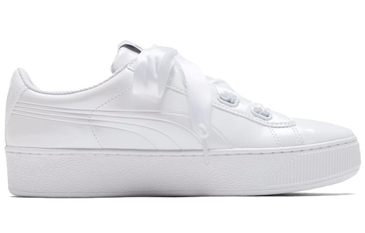Puma Vikky Platform Ribbon White Women's 366419-02