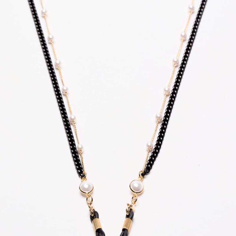 SPRING STRINGS Adorable Dual Chain _ 2color (Gold/Silver)