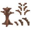 MOC Plants Accessories Bricks 3471 2435 6064 3778 City House Trees Pine Prickly Bush Green Grass Military Building Toys