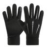 Warm Gloves for Autumn and Winter Outdoor Cycling Gloves for Men Plus Velvet Windproof and Cold Proof Students Mountaineering Touch Screen Gloves
