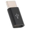 ABS   USB to TypeC Transfer Adapter Convert Plug and Play Connector Fast Charging(White(  Sign) )