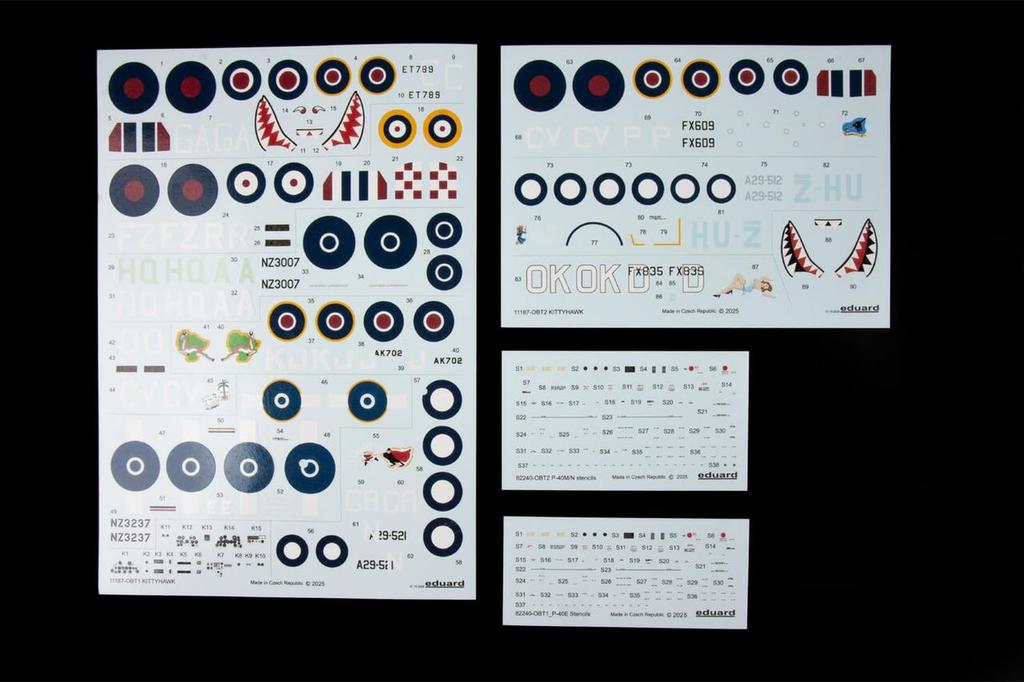 Eduard Dual Combo Limited Edition Kitty Hawk Plastic Model Kit EDU11187 1/48 (Airplane)