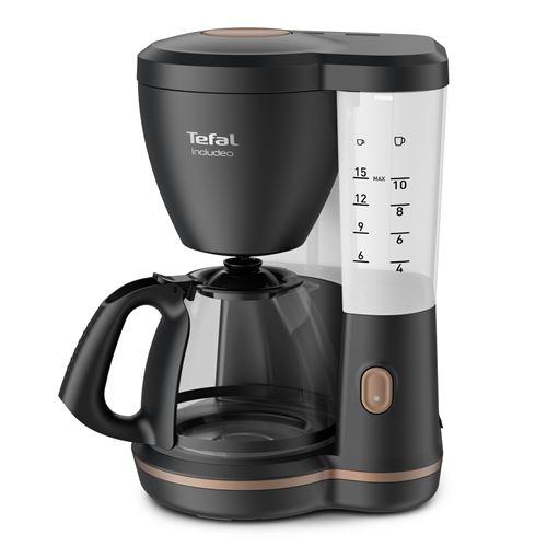 Tefal CM533811 Filter Coffee Maker 1.25L Black