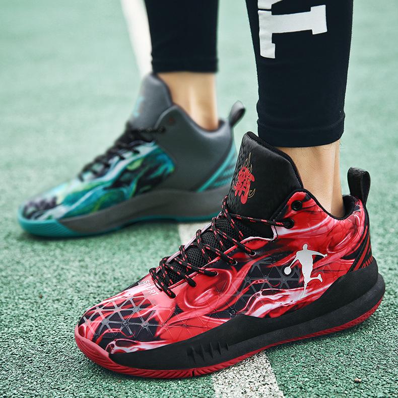 

Новая мужская спортивная обувь, модная сетчатая дышащая спортивная повседневная баскетбольная обувь 46