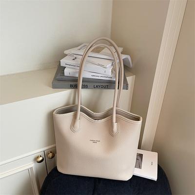 Bag Women's Large-capacity New Summer Versatile Simple Shoulder Bag Leisure Work Commuter Tote Bag
