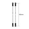 Injora Stainless Steel Builders Links With Rod Ends For 110 Rc Crawler Car