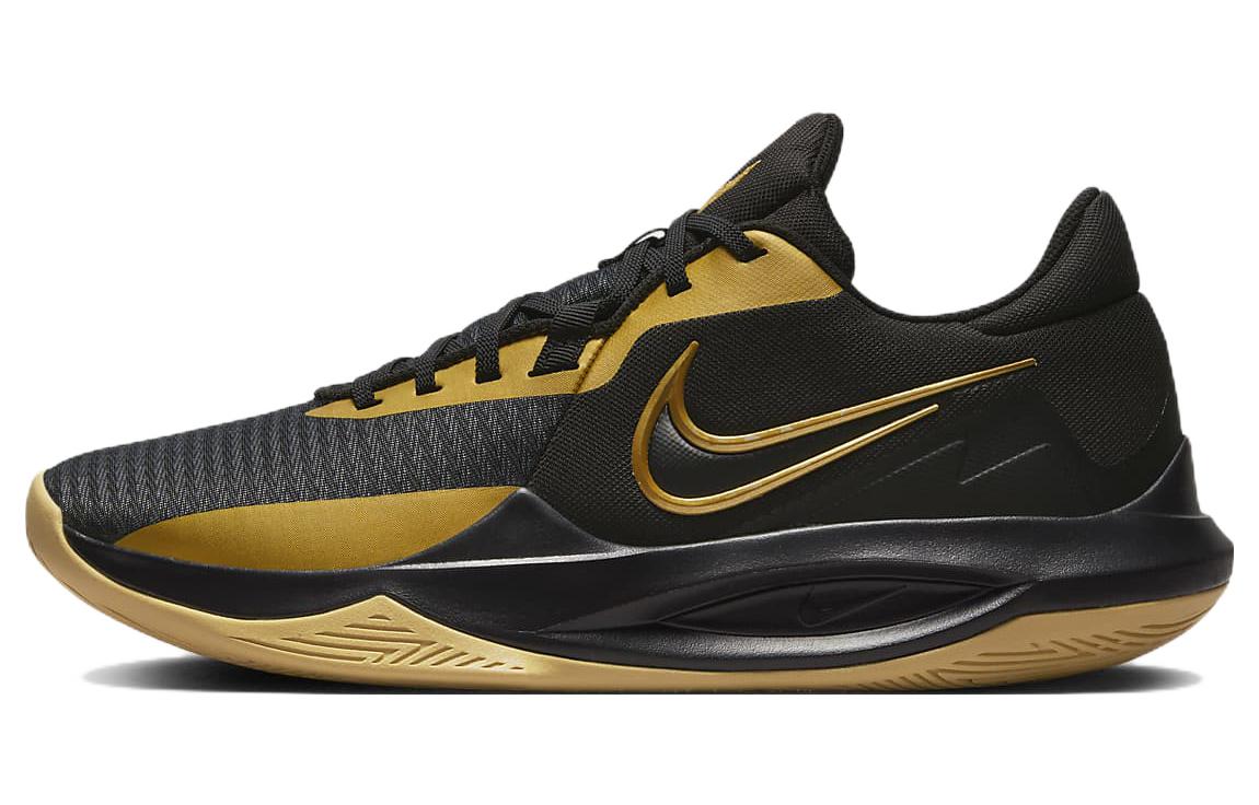 Nike Precision 6 Black Metallic Gold DD9535-005 42.5