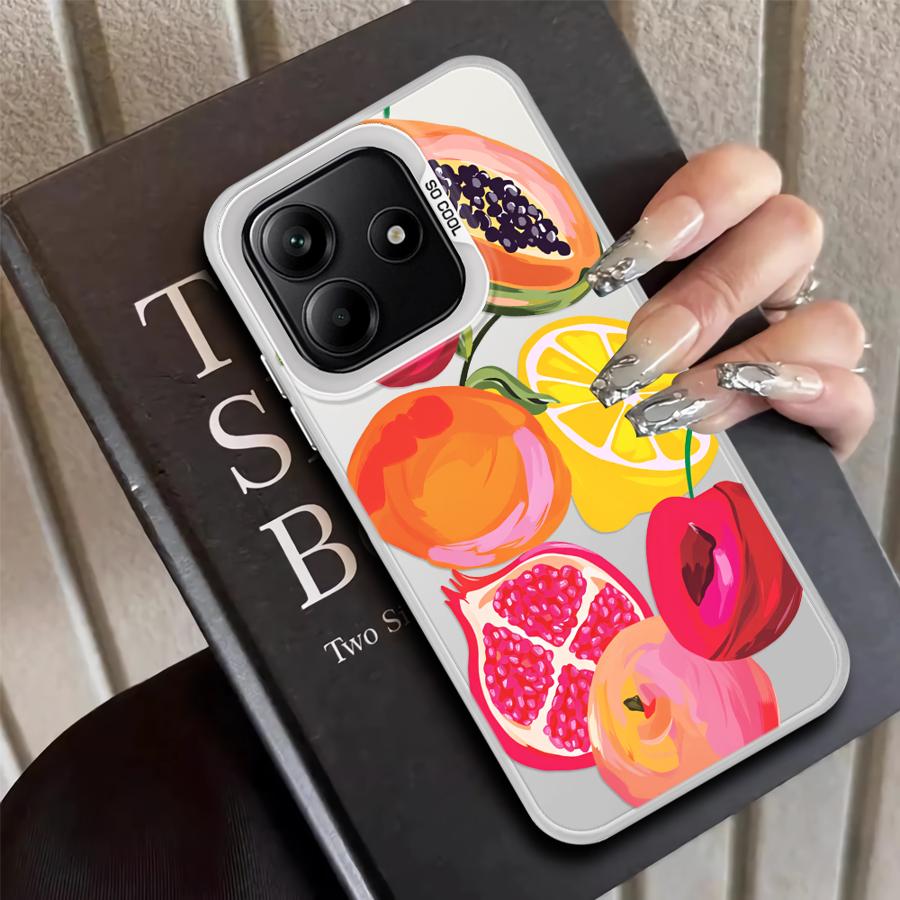 Case for Xiaomi Redmi Note 14 11s 11 12 Pro Note 13 Pro Plus 12s Back Phone Cover Delicious Fruits