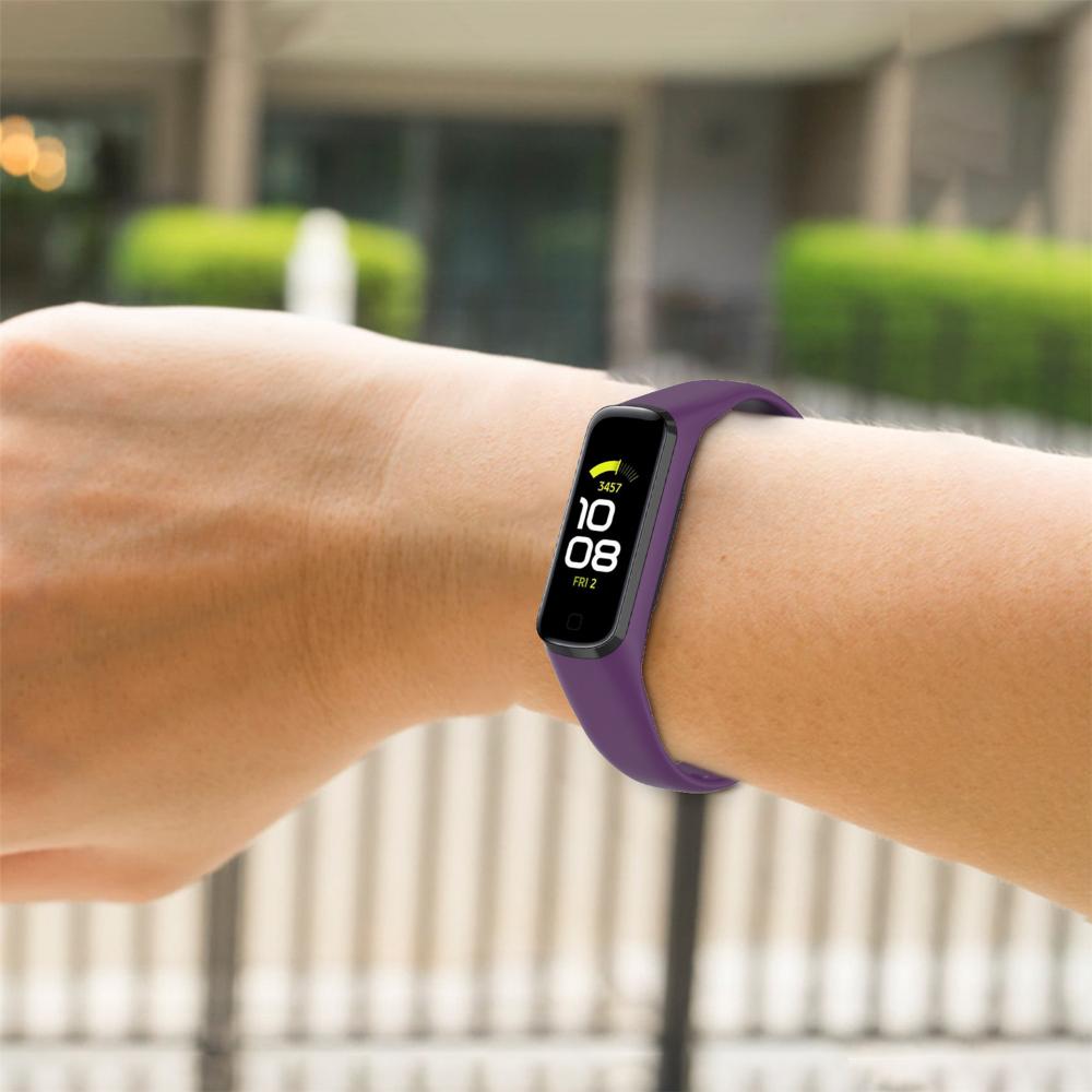 Soft Sport Bracelet Silicone Replacement Metal Buckle Band Strap