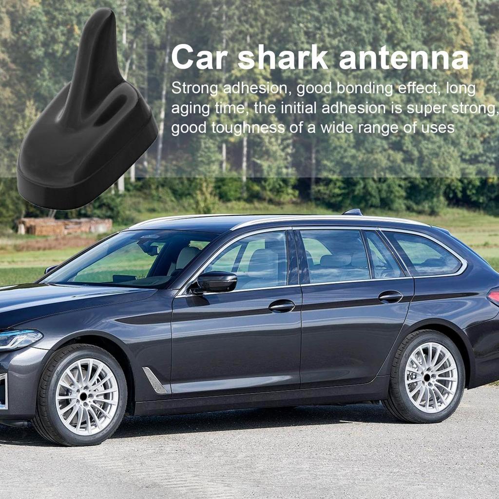 Carbon Fiber Decorative Car Antenna - Antenna Shell with Strong Adhesion, Car Shark Fin