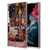 Capa de Celular Elétrica Retro Rock Music Para Samsung S25 Edge S24 FE Galaxy S21 S20 FE S23 S22 Ultra S10 Plus S10E Capa Transparente