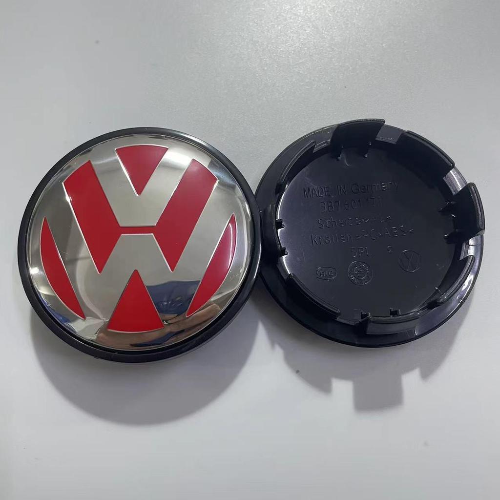 Volkswagen R GTI Radkappen-Emblem - Wolfsburg Mittelkappe für Magotan, Touran, Sagitar
