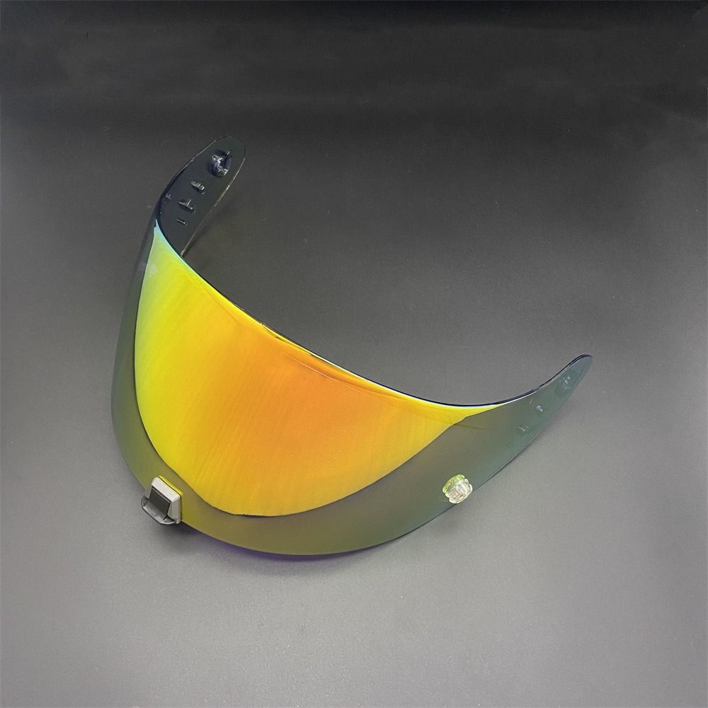 Full Face Helmet Visor Scratch-resistant UV Plating Lens Replacement Helmet Lens Helmet Parts Universal Visor Accessories