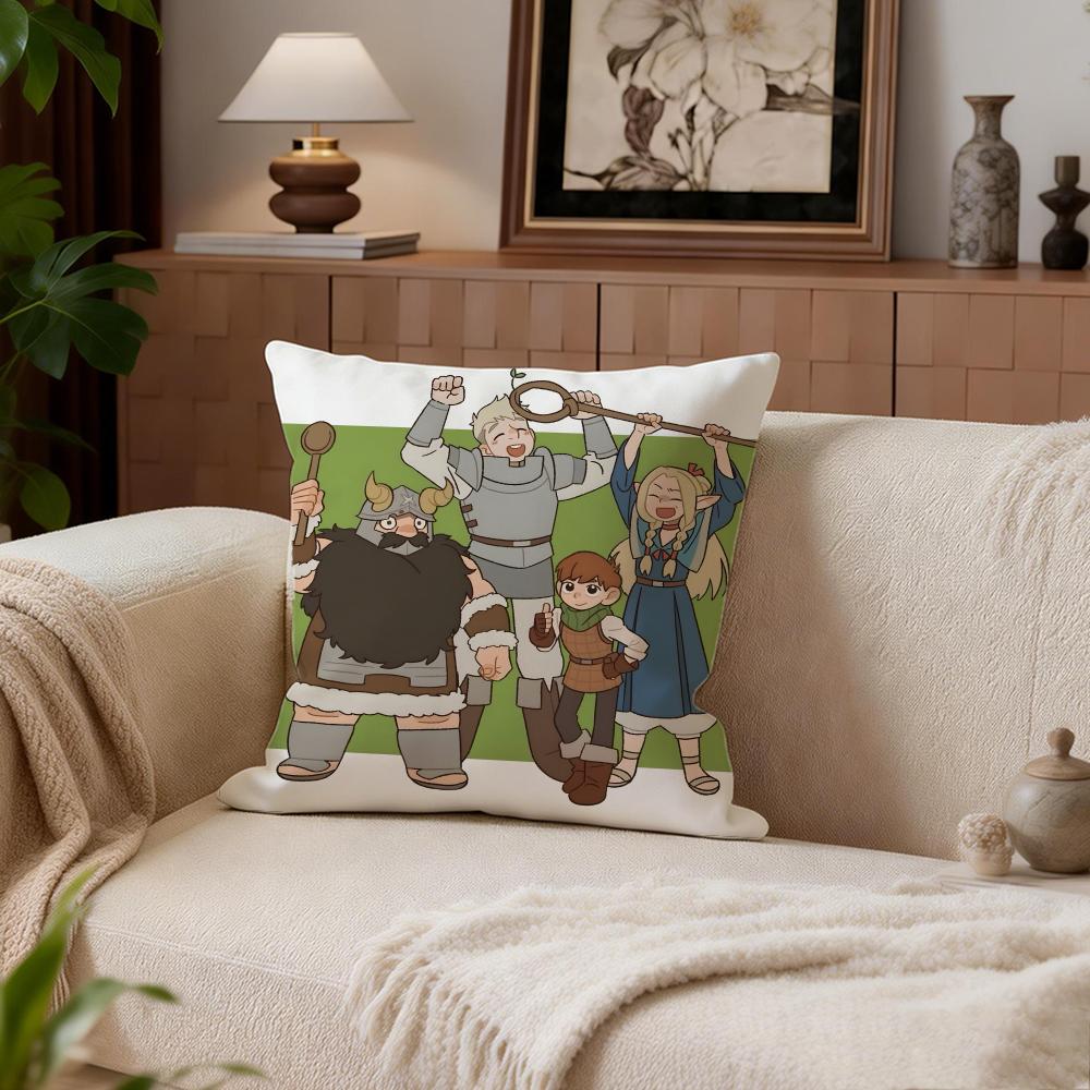 Fantasy Delicious in Dungeon Cushion Cover Cushion Cover Set 4Pcs 50x50 45x45 40x40 Pillowcase Decorative Sofa Home Decor