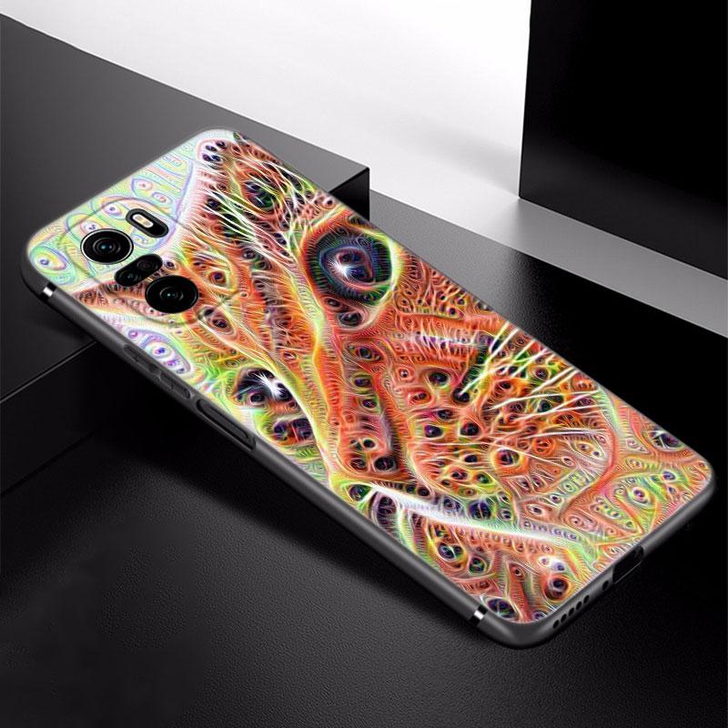 Trippy Psychedelische Pilze Auge Handyhülle Für Xiaomi Redmi Note 5 6 9T K20 K40 K50 Pro 7A 8A 9A 9C 9i 10A 10C A1 S2 Hülle