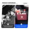 Valve Stems Caps Car Leather Bag Portable Auto Storage Organizer Trash Bin For Volkswagen VW Golf 4 5 6 7 Polo Jetta Sagitar Mag zd5