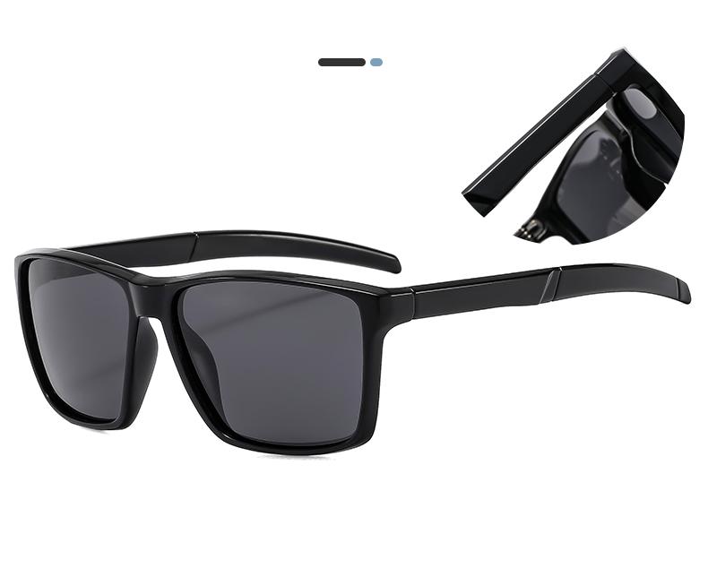 3pcs Square Polarized Sunglasses Men Women Sun Glasses Male Female Outdoor Sports Fashion Cycling Rectangular Eyeglasses