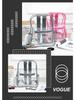 Transparent PVC Backpack for School or Concerts - Large Capacity Bookbag