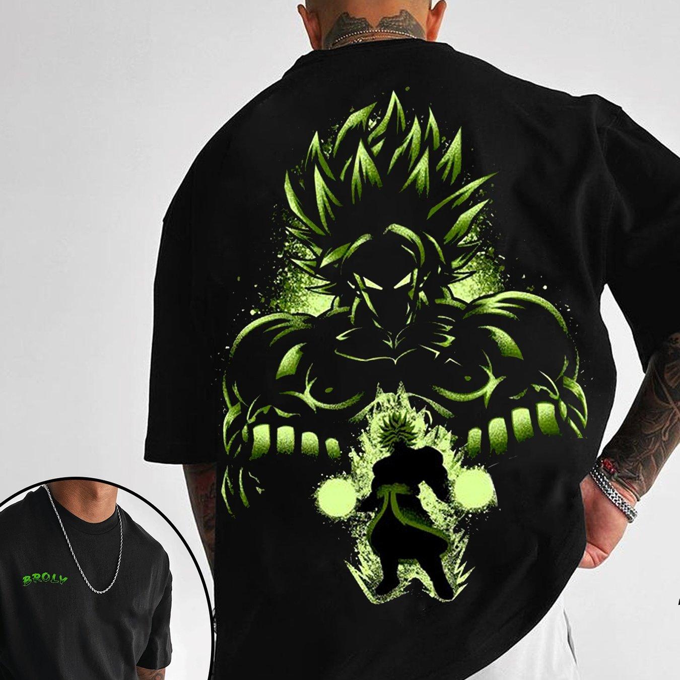 

Dragon Ball Summer T-shirt Men Women Same Casual Sports Street Fitness Loose and Comfortable Cotton Oversized Short Sleeves Top 4XL