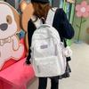 Schoolbag Japanese Ins High Value Schoolbag for Junior and High School Students Small Fresh Backpack for Women Large Capacity Lightweight Casual 