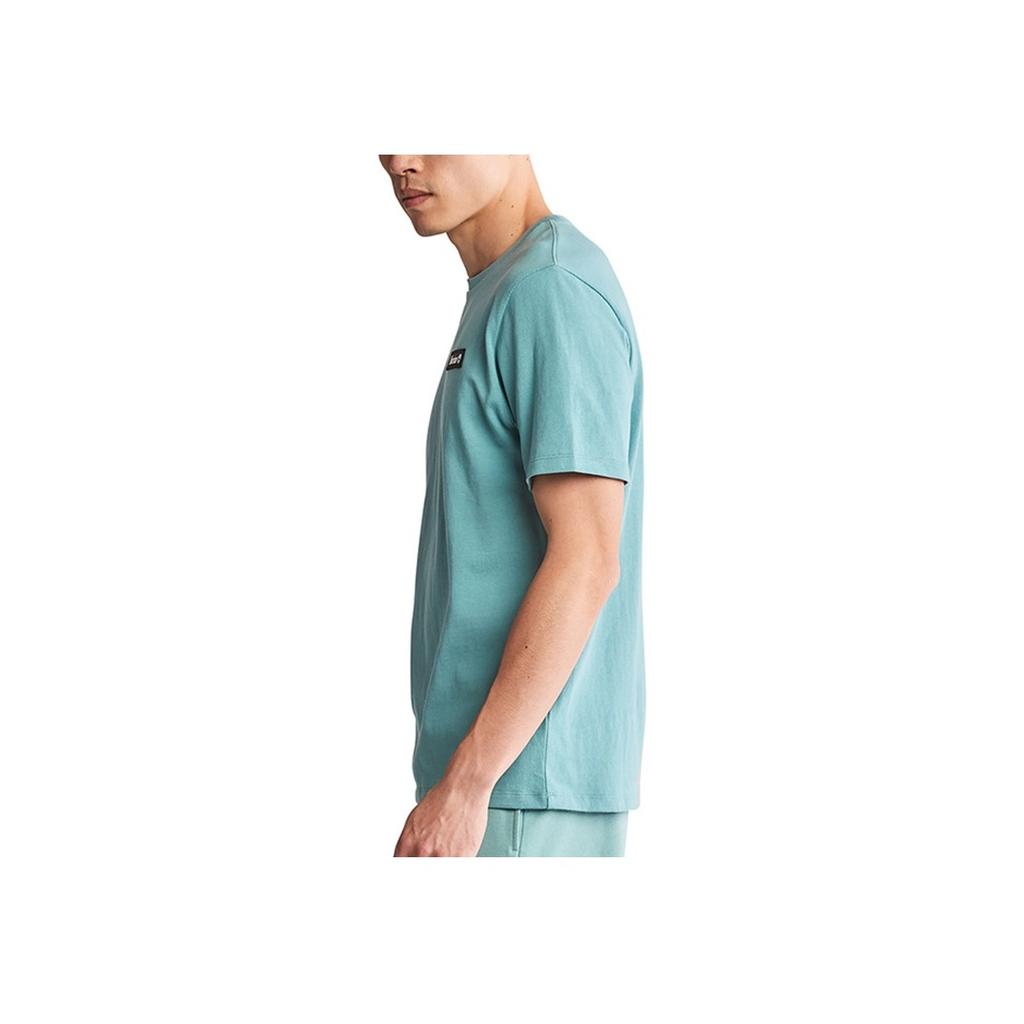Timberland Casual Breathable Short Sleeve T-Shirt Unisex Tops Mineral-Blue A26S7-G99