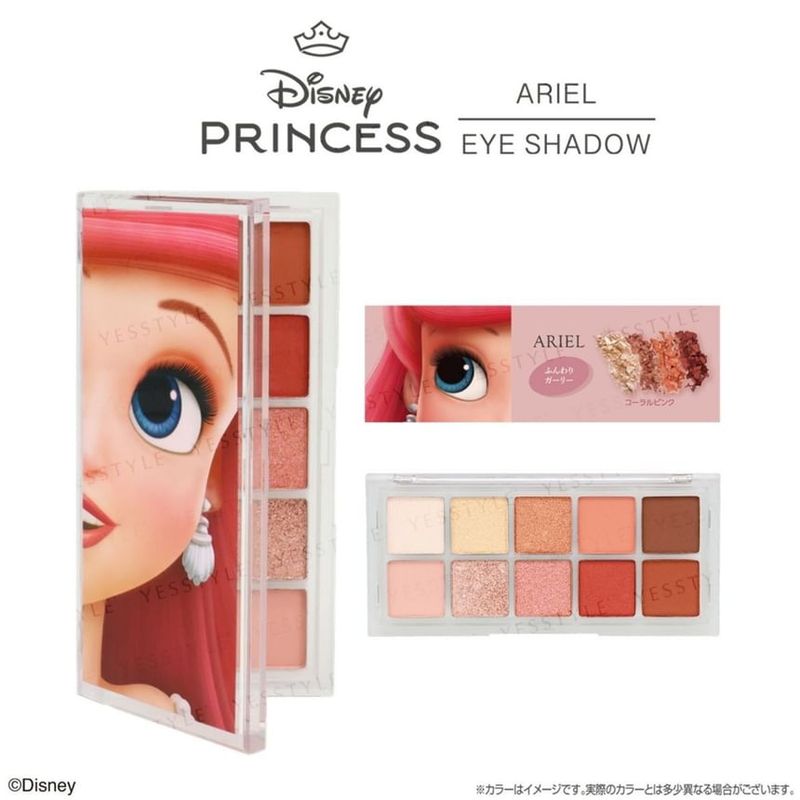 SHOBIDO - Disney Real Princess Cosmetic Collection Ariel Eyeshadow Palette