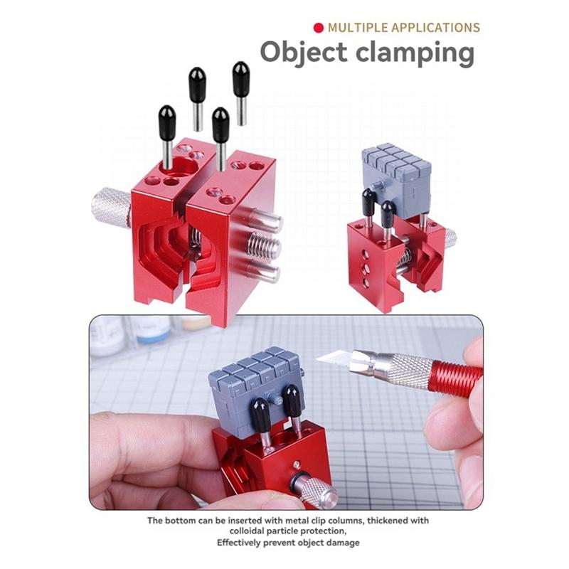 A96I-90637 Mini Bench Vises Miniature Workbench Vise DIY Model Tool Portable Polishing Holding Tool For Carving Tool Craft