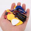 40/80pcs 0.46mm Solid Color Guitar Picks Color Random Ship ABS Pick for Guitar Ukulele Bass Musical Instrument Performance Acces