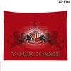 Sunderland A.F Custom Name Wall Tapestry Aesthetic Wall Hanging Printed Fabric Blanket Decorative Tapestries for Bedroom Living Room Home Decor