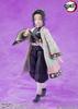 TAMASHII NATIONS SHFiguarts Tueur de démons: Kimetsu no Yaiba Shinobu Kocho approx. Figurine articulée peinte PVC & ABS 130 mm