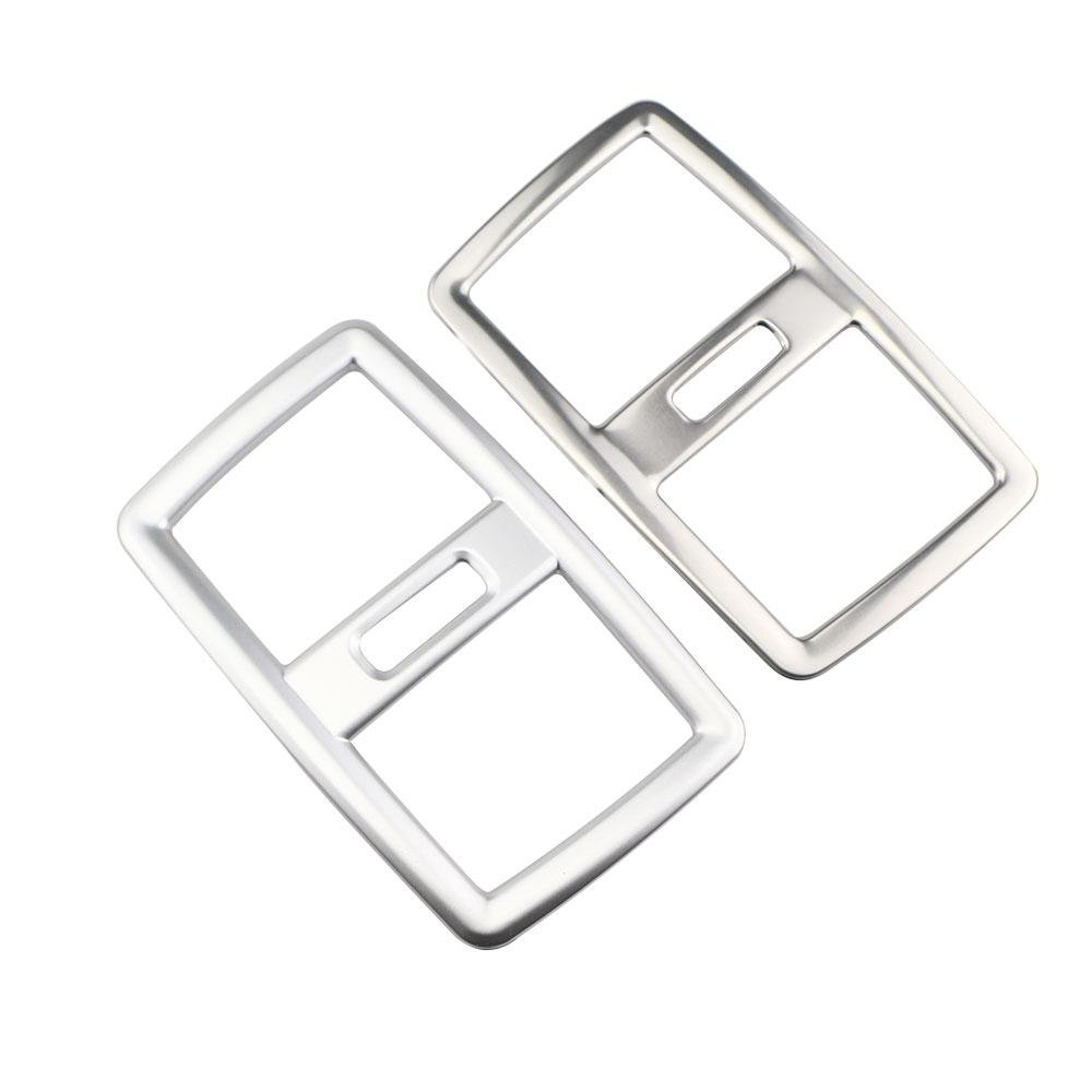 Car Rear Seat Air Conditioning Outlet Frame Trim for BMW X1 F48 2016 - 2026  AC Vent Center Armrest Box Cover Accessories