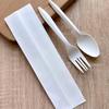 Chixing Disposable Corn Starch Cutlery Set