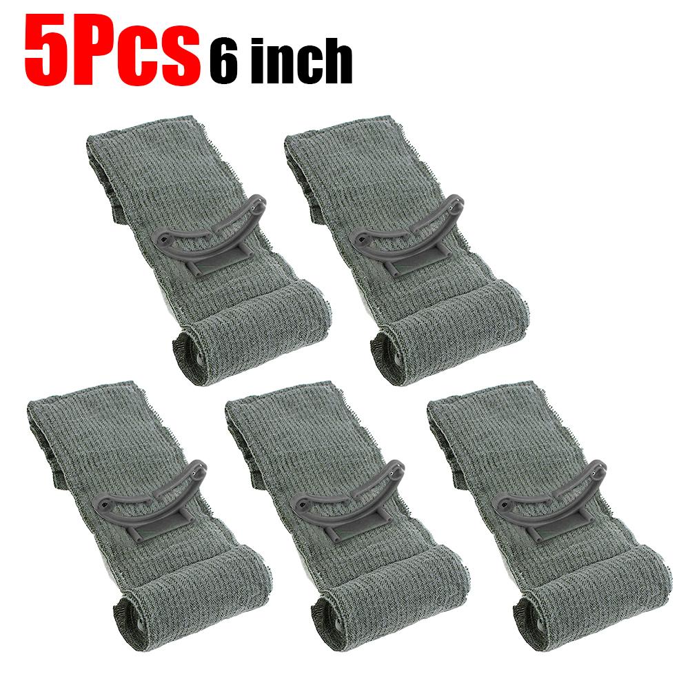 10-1 Stk. 4/6 Zoll Kampftrauma-Verband Multifunktionaler medizinischer Kompressionsverband Tragbar Sterile Verpackung für Notfälle im Freien