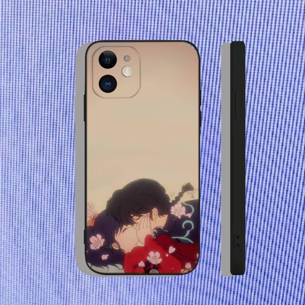 

Ranma 12 Cute Phone Case For iPhone 17,16,15,14,13,12,11,Pro,Max,Plus,Air,X,XS,XR,SE,8,7,Mini,Soft Black Funda iPhone13PROMAX